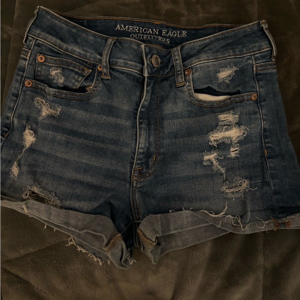 American eagle denim shorts